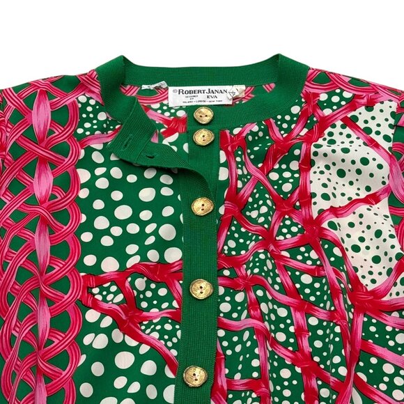 Women’s Vintage Robert Janan 2 piece outfit w/ skirt 90s - Picture 4 of 11